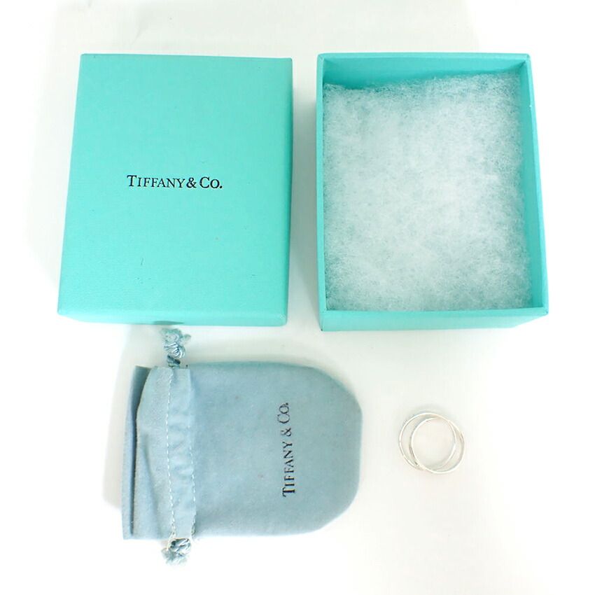 Tiffany & Co 925 Interlocking Ring