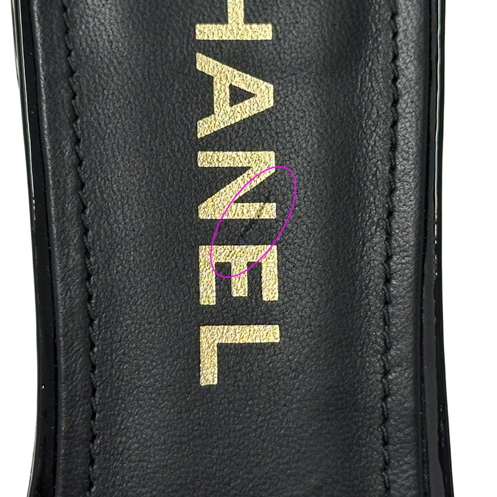 Chanel Sandals CC Logo Mesh Black 39 Summer Simple — view 9