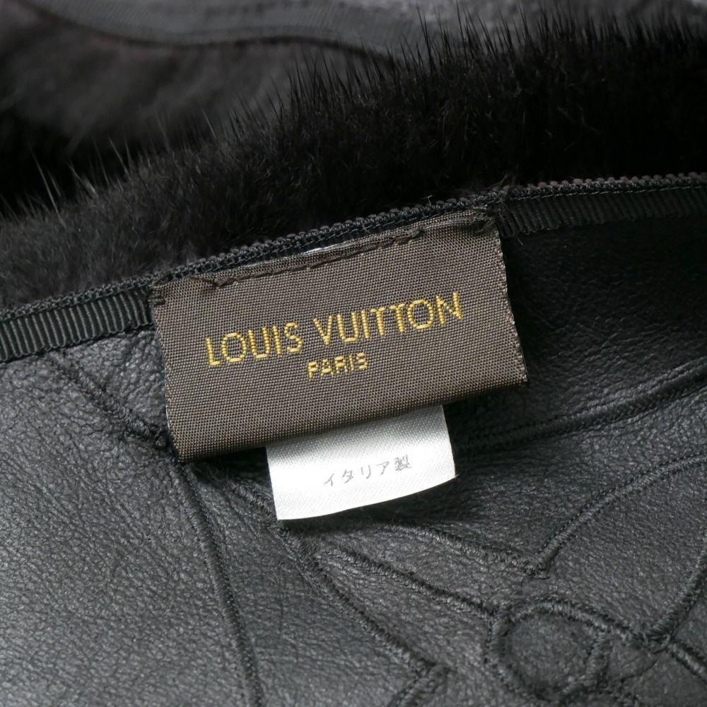 Louis Vuitton Monogram Mink Cape Fur — view 5