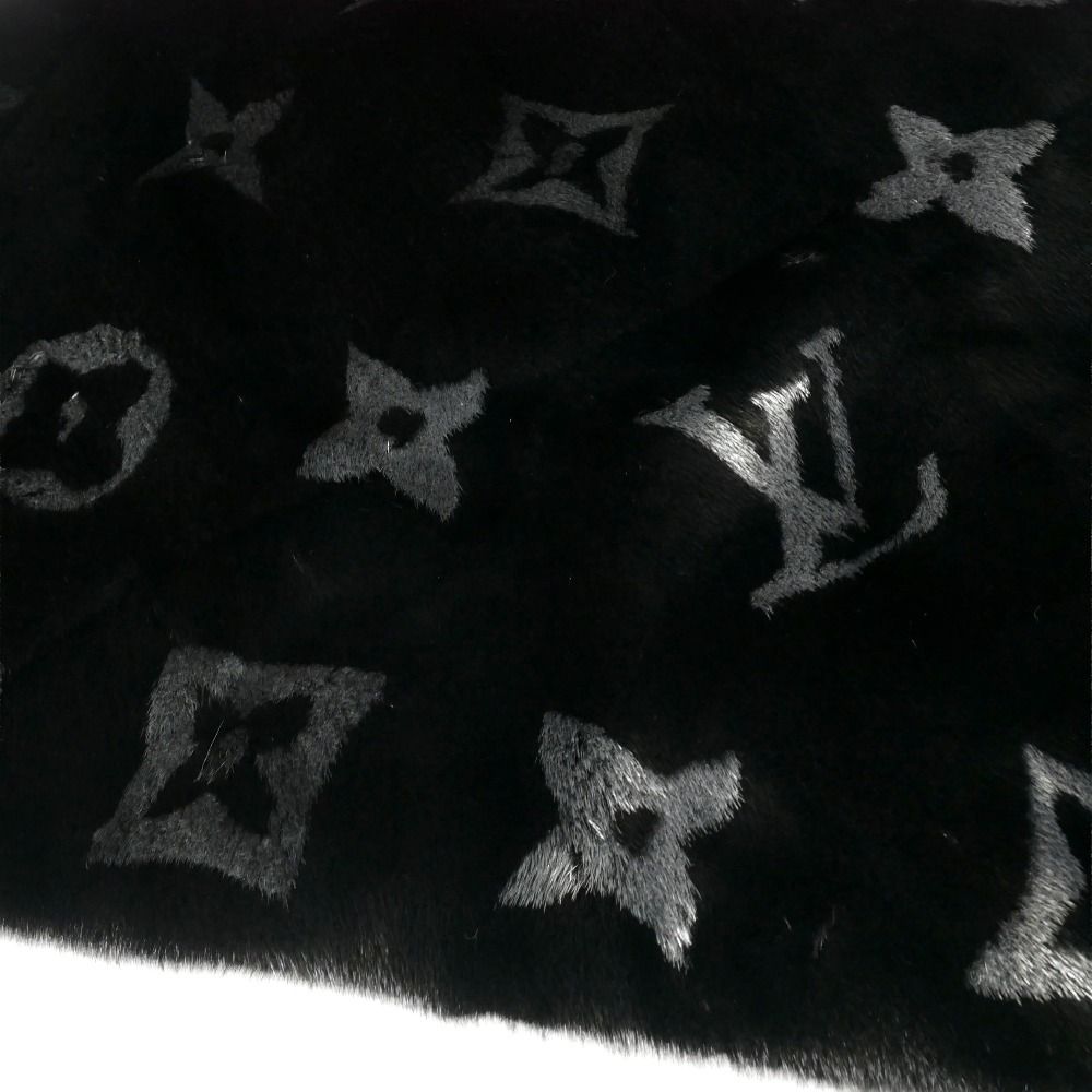 Louis Vuitton Monogram Mink Cape Fur — view 4