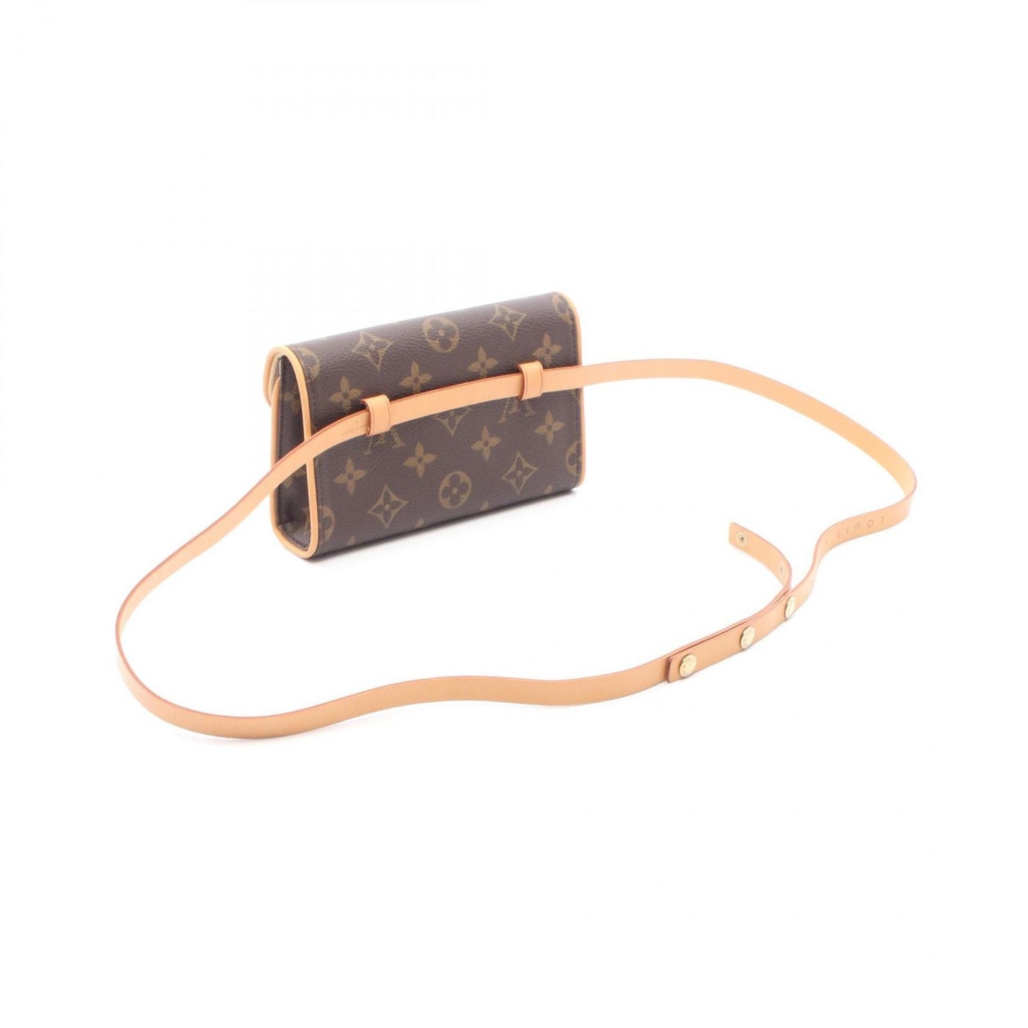 Louis Vuitton Waist Bag Pochette Florentine Canvas Leather — view 2