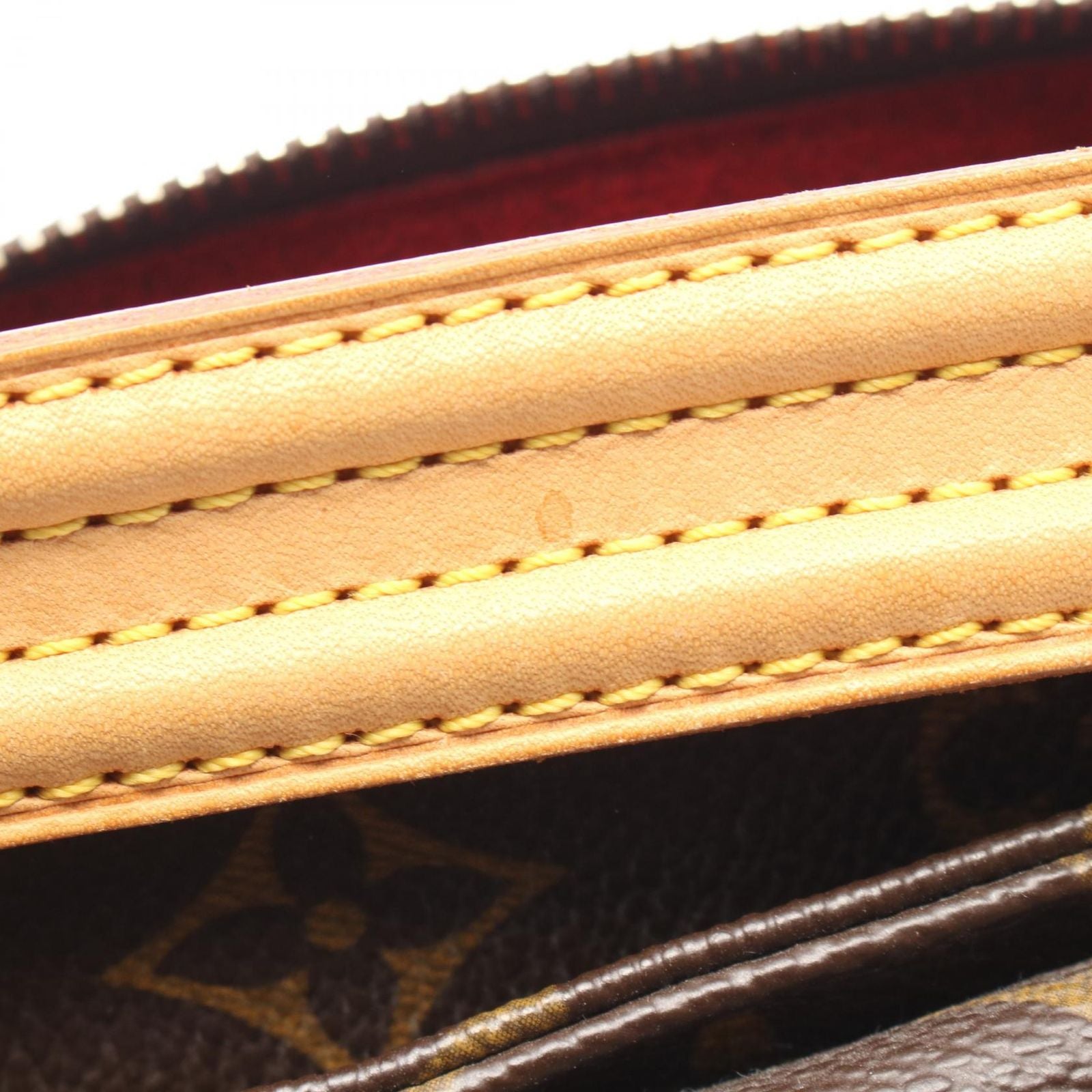 Louis Vuitton Shoulder Bag Viva City MM Canvas Leather — view 6