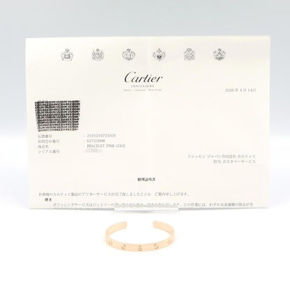 Cartier Bracelet Love Open 14.5 cm 18k Pink Gold — view 5