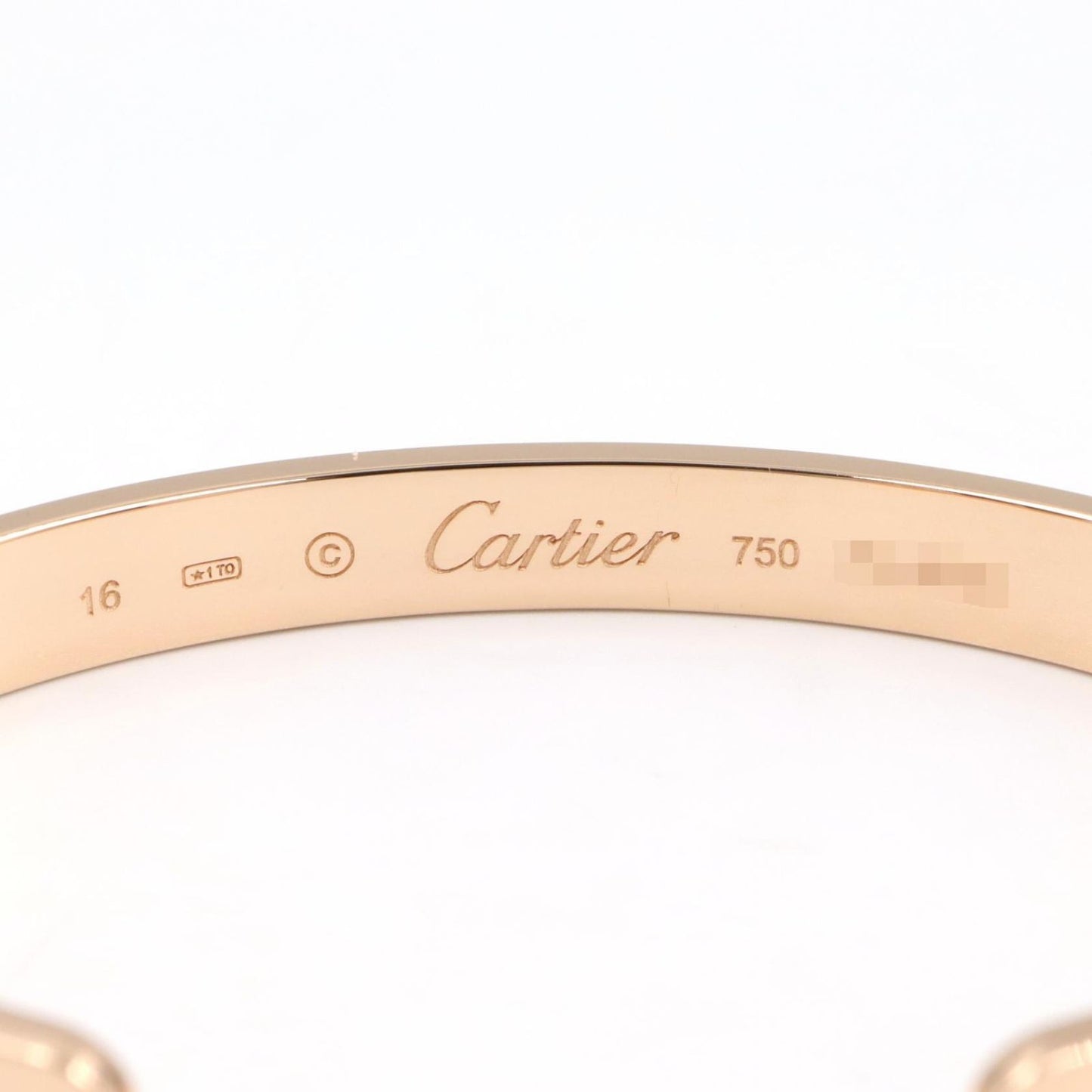 Cartier Bracelet Love Open 14.5 cm 18k Pink Gold — view 3