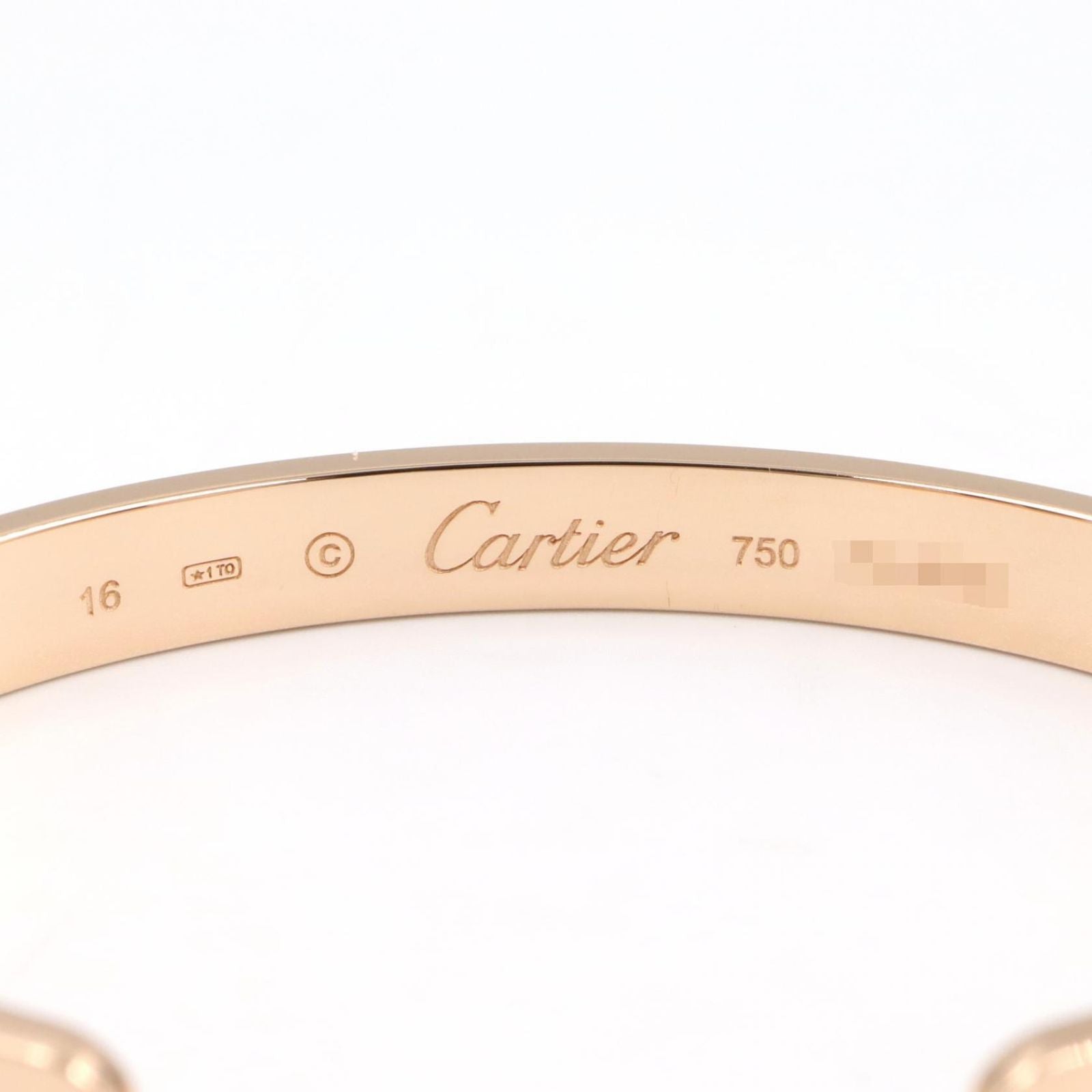 Cartier Bracelet Love Open 14.5 cm 18k Pink Gold — view 3