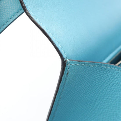 Hermes Shoulder Bag Constance 3 24 Blue Leather 3 24 Nol le Juc — view 8