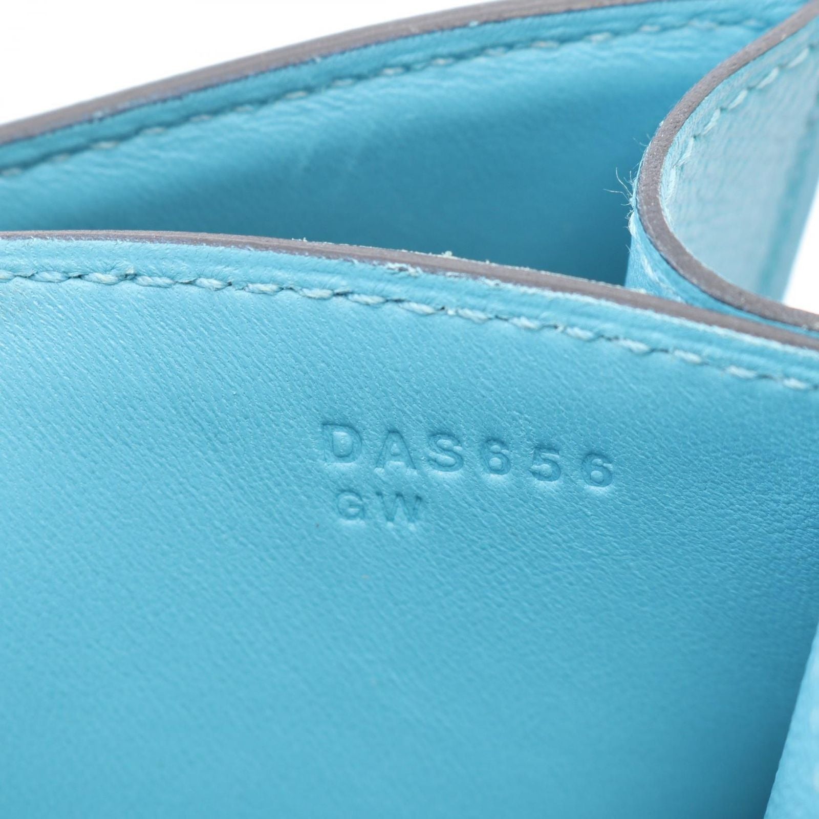 Hermes Shoulder Bag Constance 3 24 Blue Leather 3 24 Nol le Juc — view 5