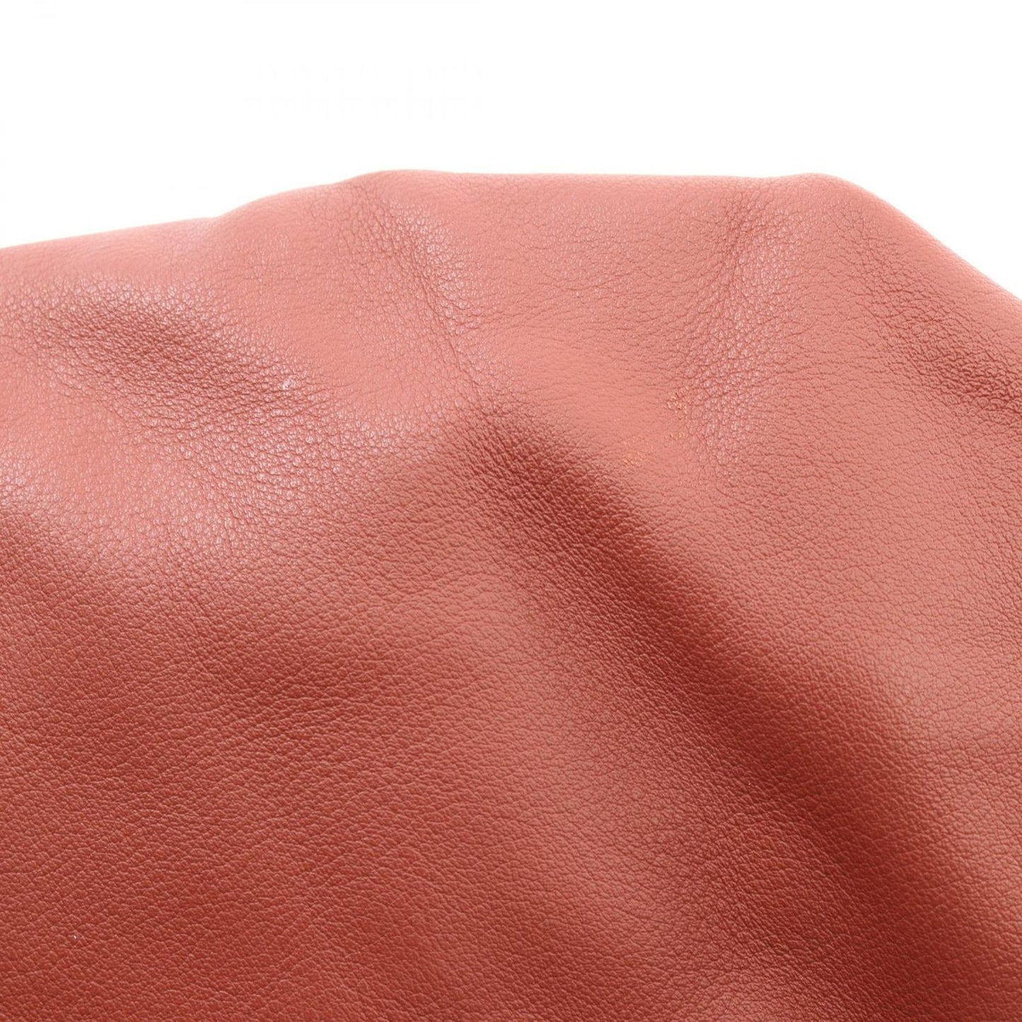 Bottega Veneta Handbag BV Twist Red Brown Leather Triangle Bag — view 8