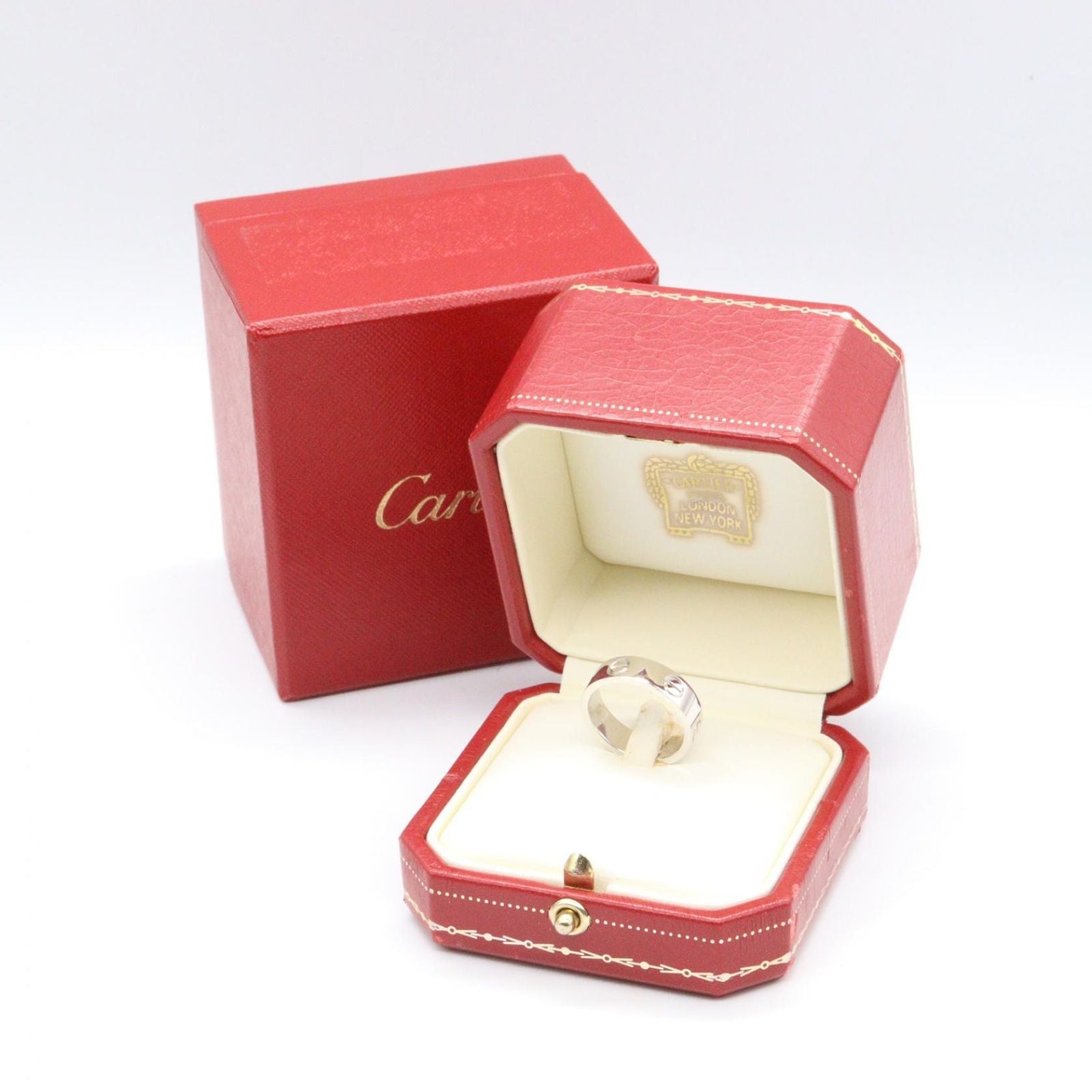 Cartier Ring Love 18k White Gold — view 6