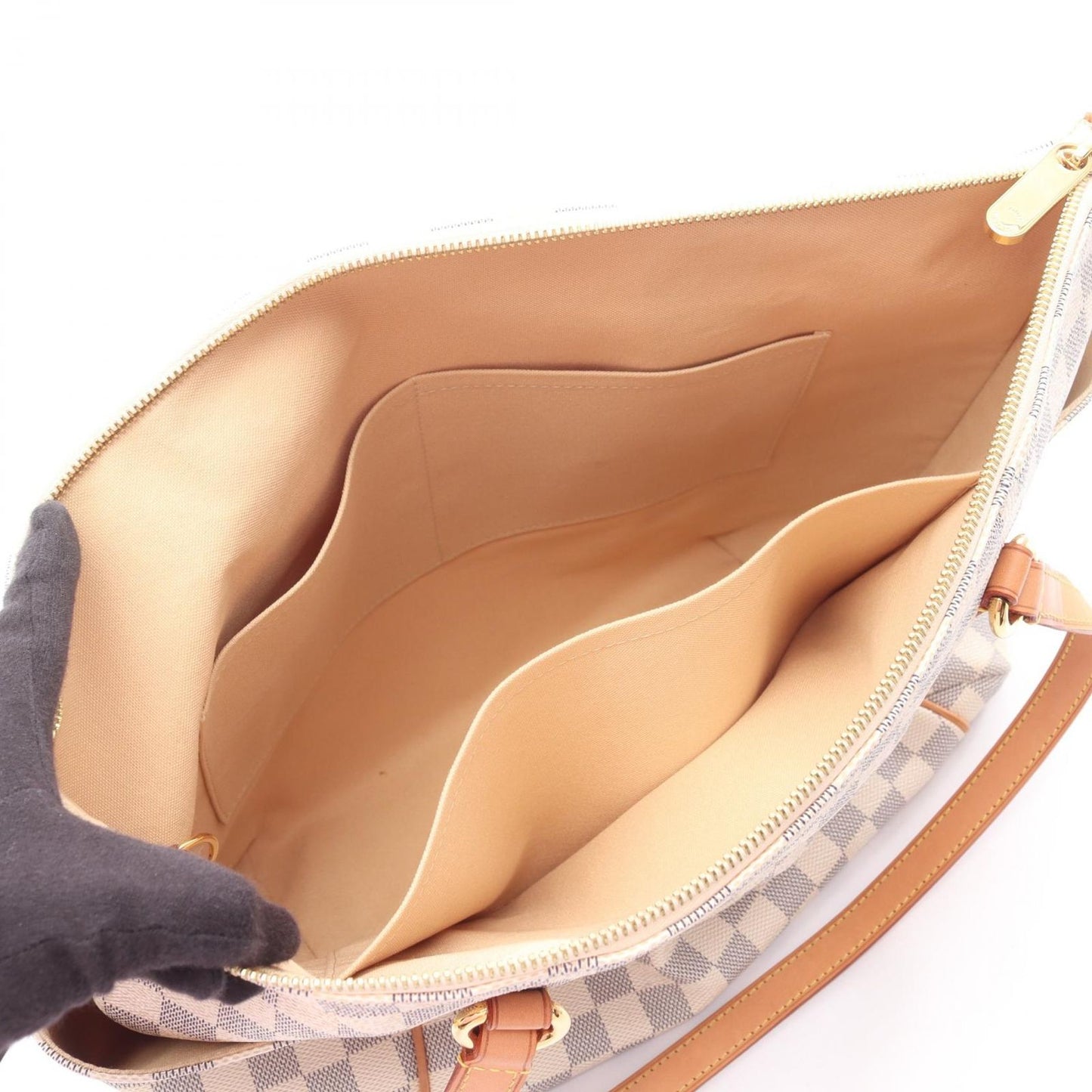 Louis Vuitton Tote Totally MM Canvas Leather — view 3