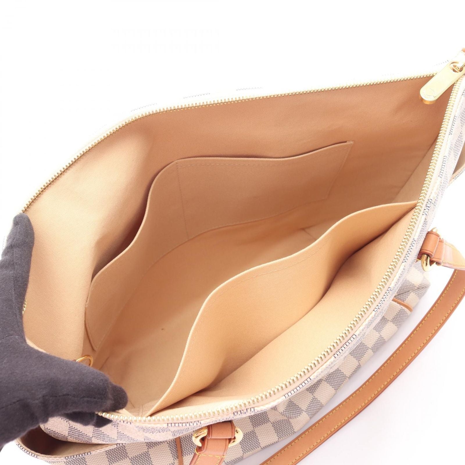 Louis Vuitton Tote Totally MM Canvas Leather — view 3
