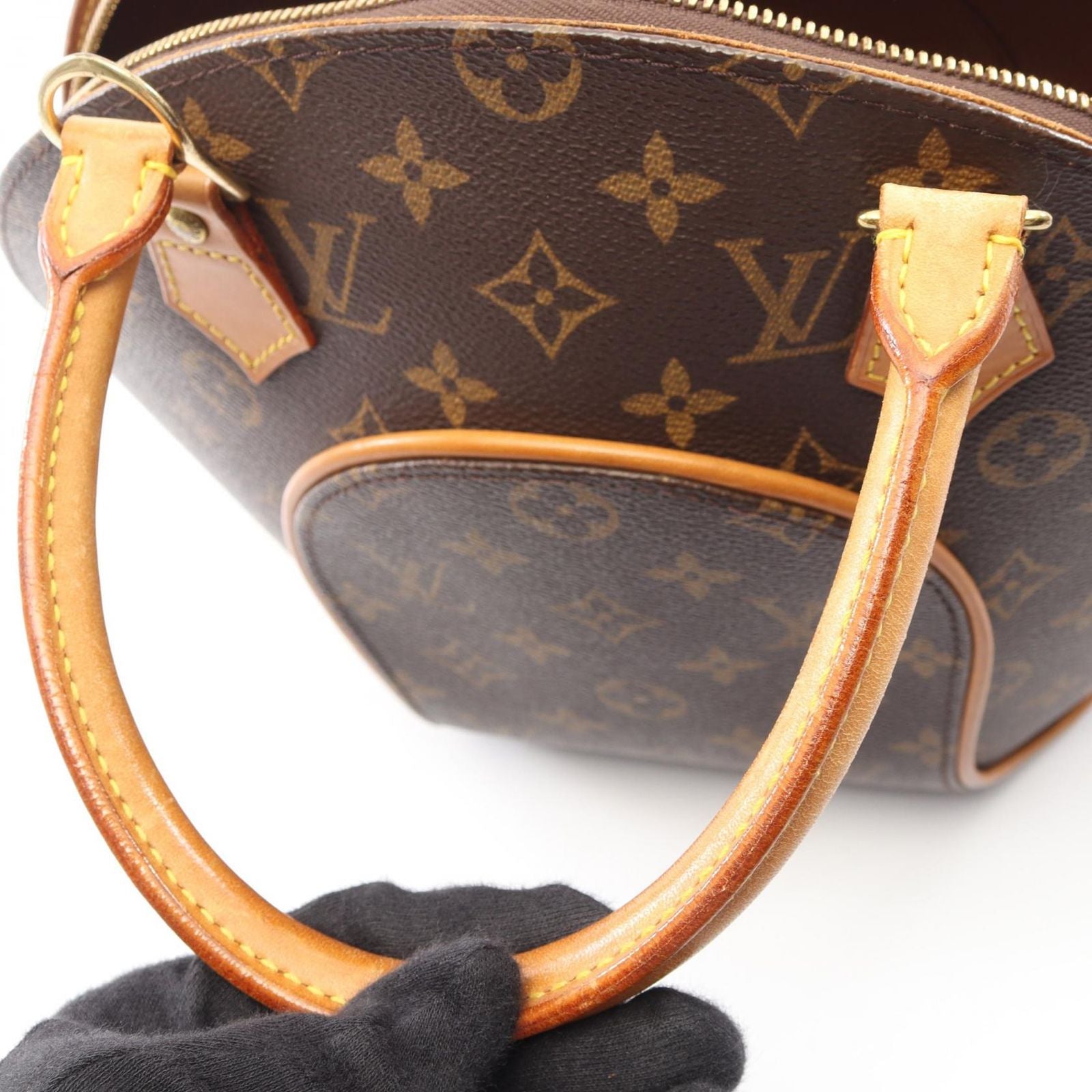 Louis Vuitton Handbag Ellipse PM Canvas Leather — view 7