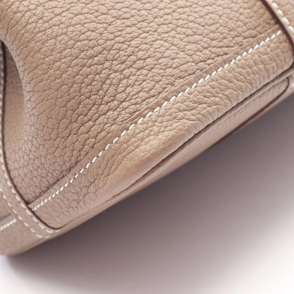Hermes Tote Garden Party TPM Etoupe Leather — view 6