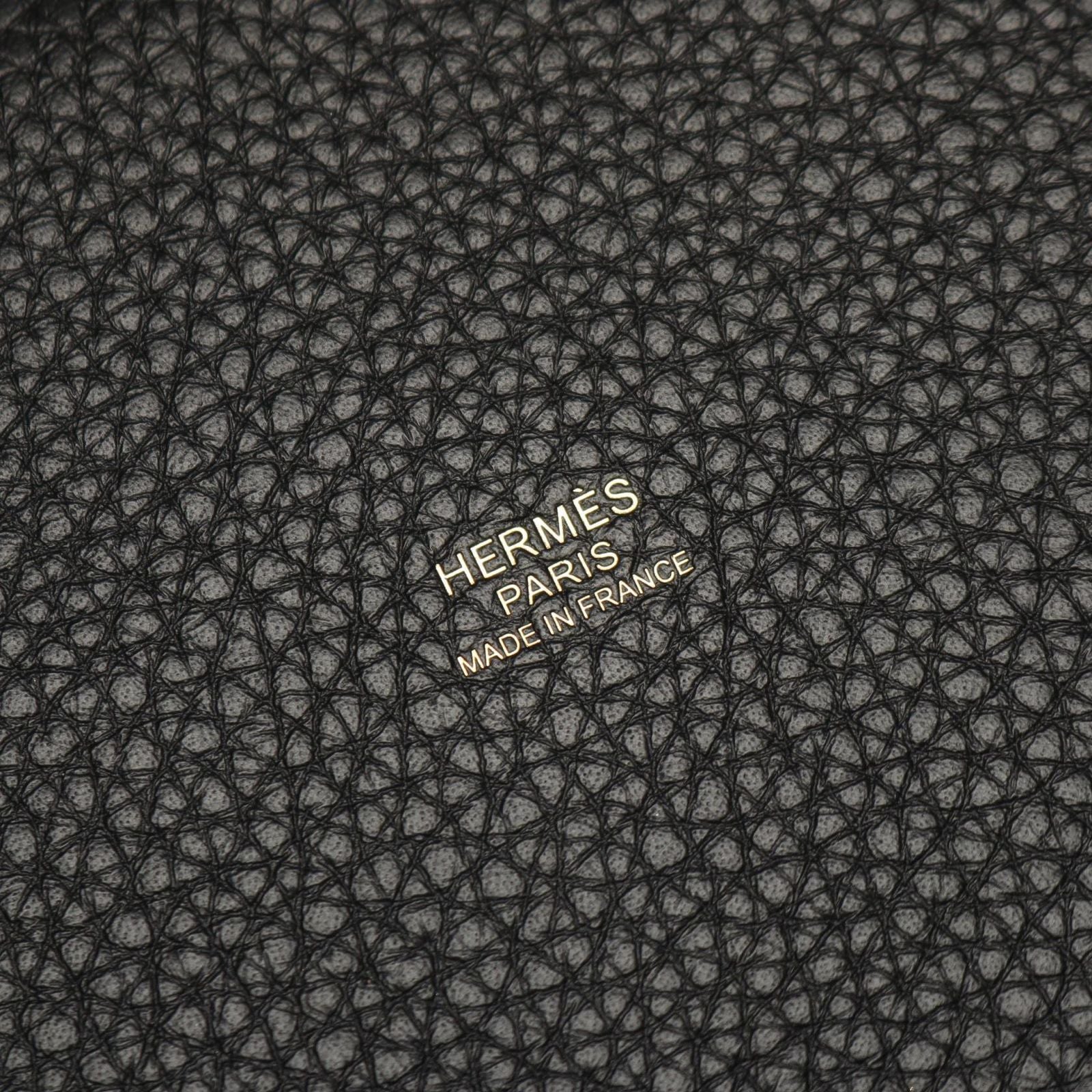 Hermes Handbag Picotin Lock PM Black Leather — view 4