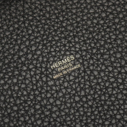 Hermes Handbag Picotin Lock PM Black Leather — view 4