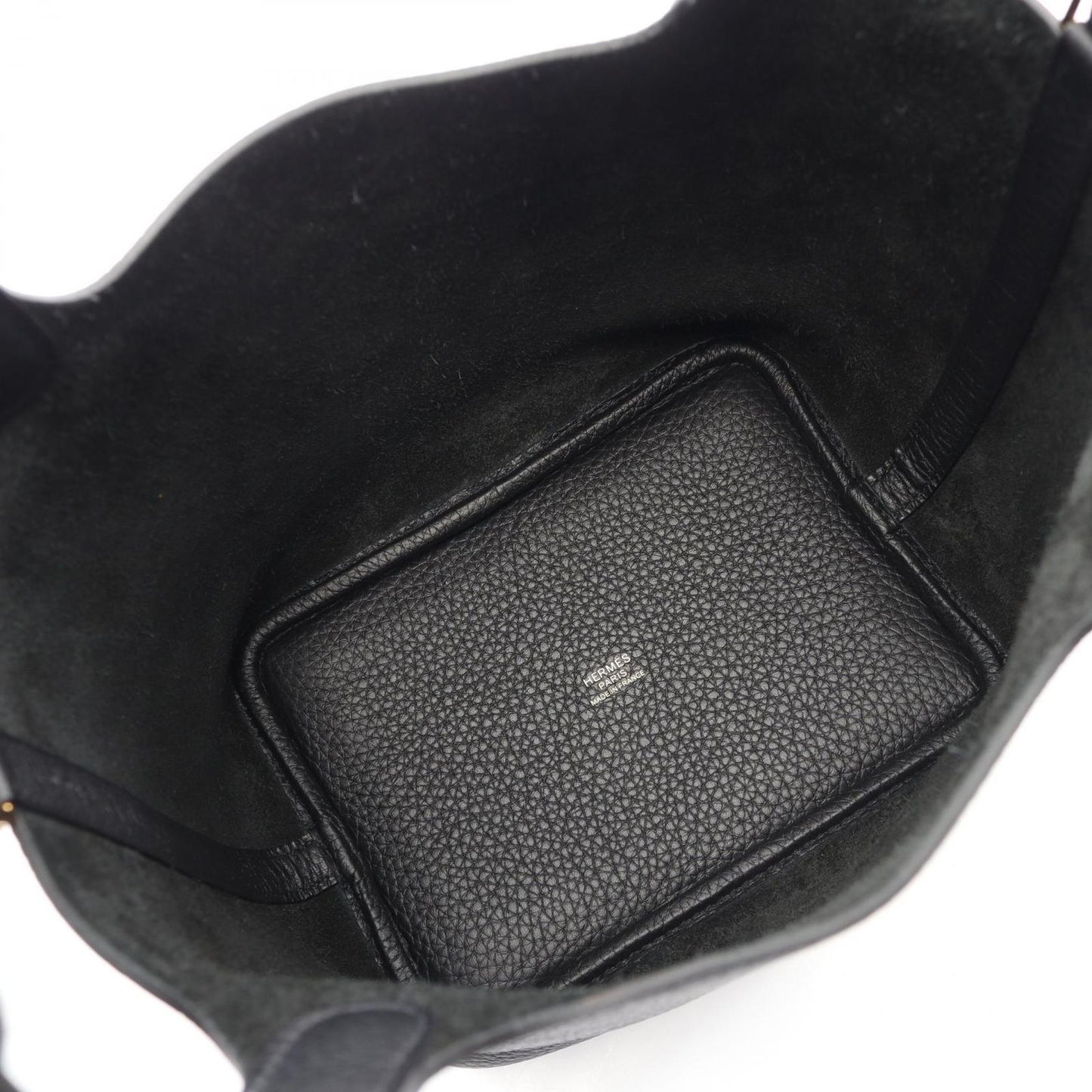 Hermes Handbag Picotin Lock PM Black Leather — view 3