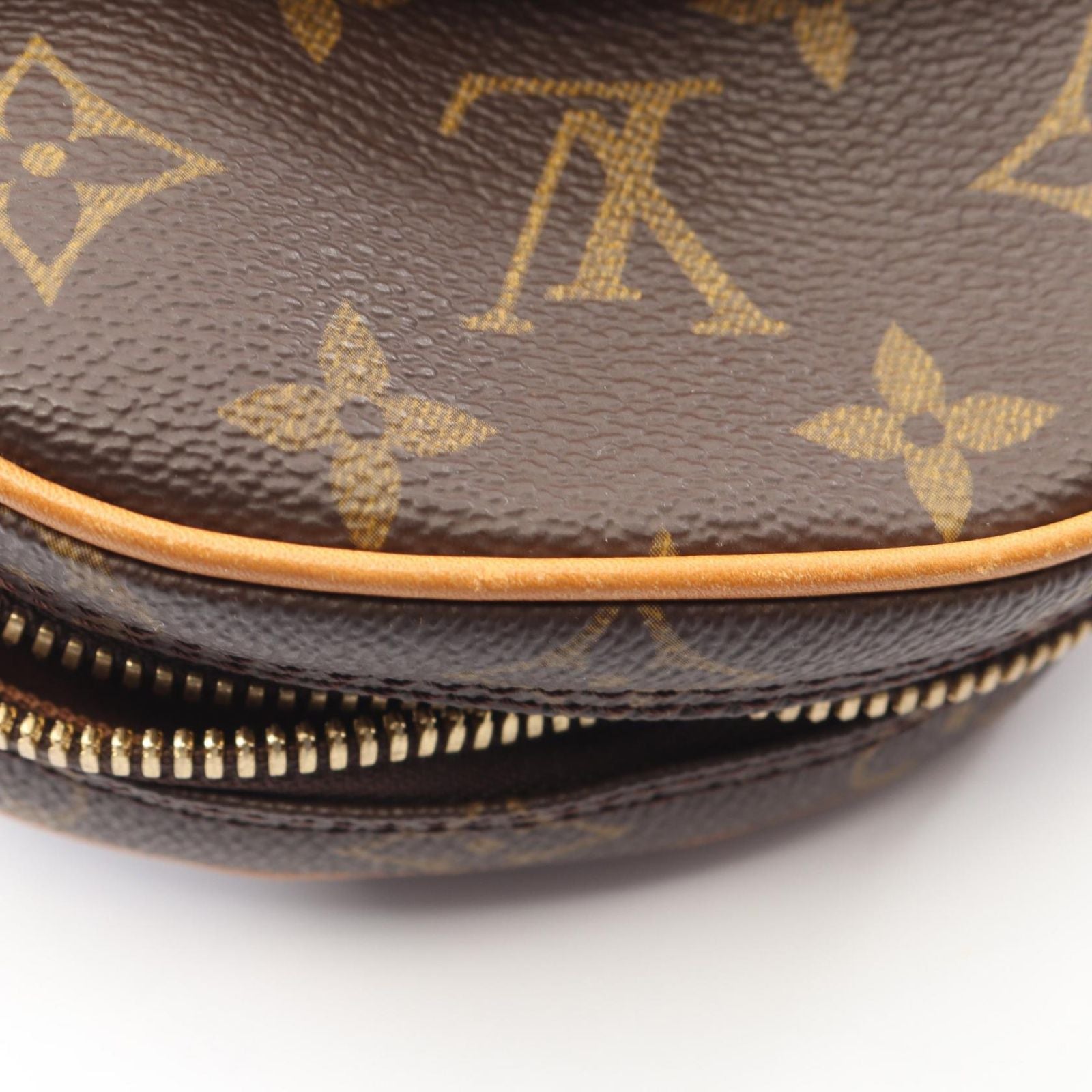Louis Vuitton Waist Bag Pochette Gange Canvas Leather — view 8
