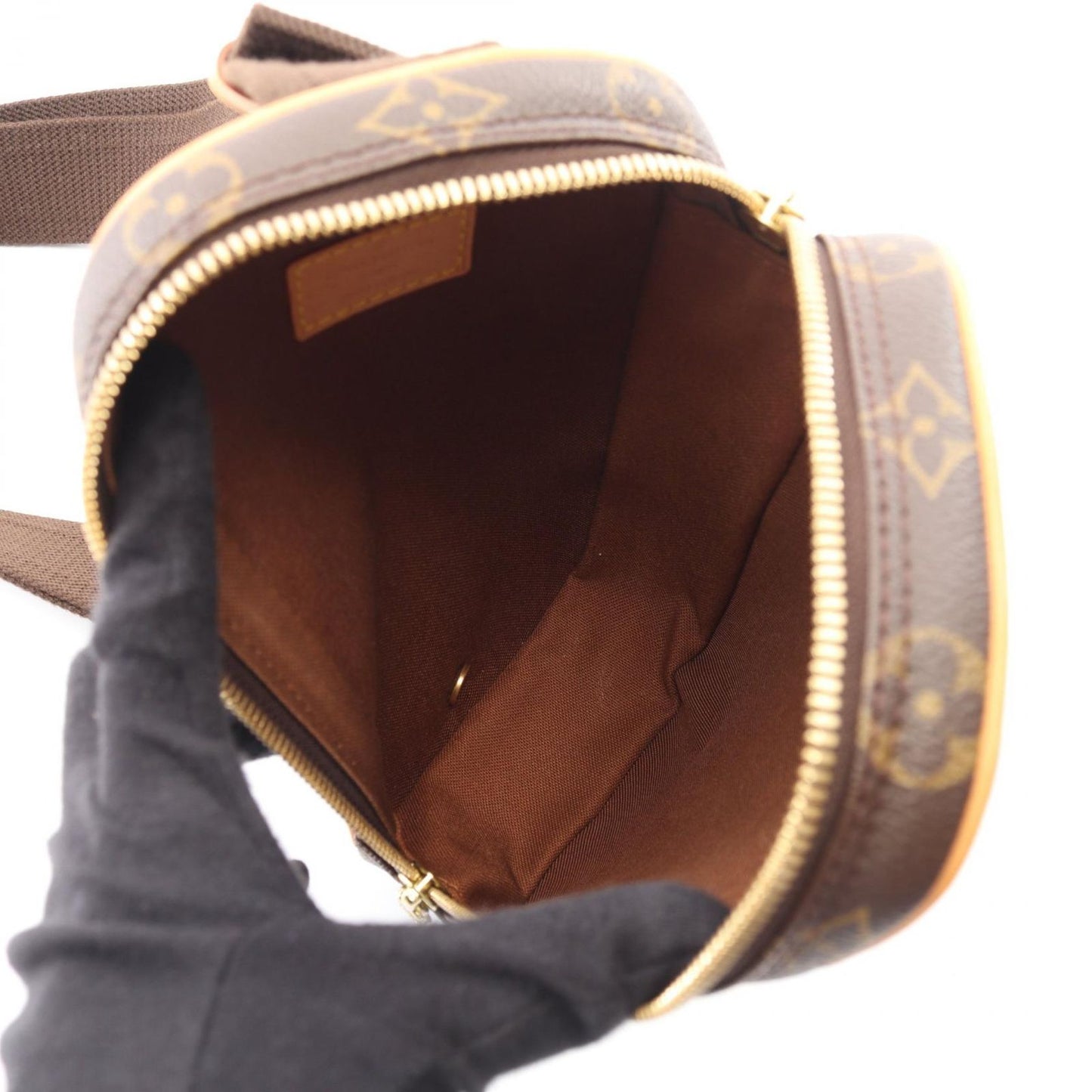 Louis Vuitton Waist Bag Pochette Gange Canvas Leather — view 3
