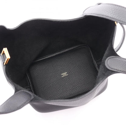 Hermes Handbag Picotin Lock PM Black Leather — view 3