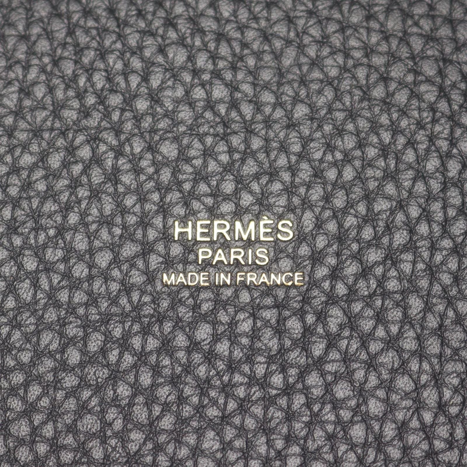Hermes Handbag Picotin Lock PM Black Leather — view 4