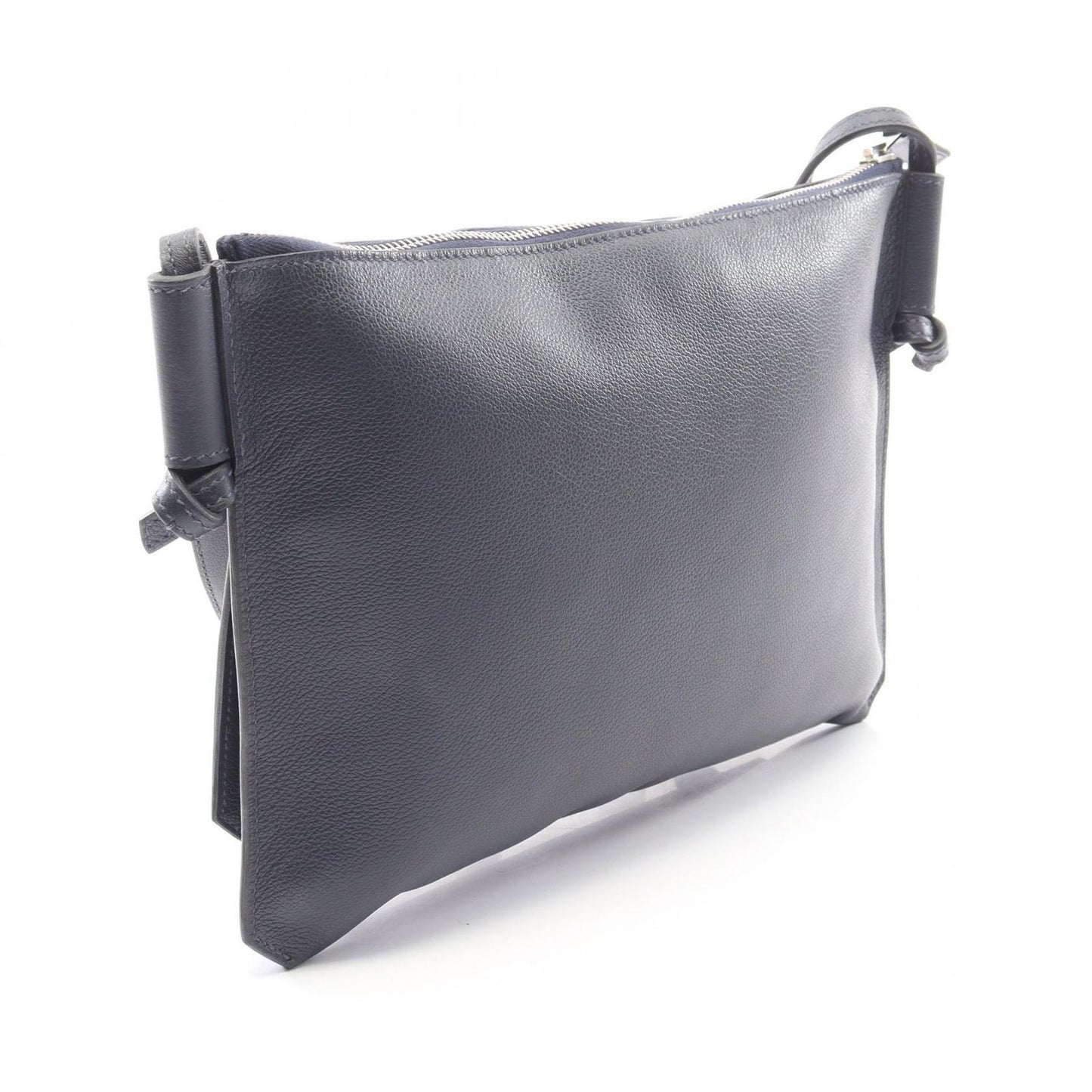 Hermes Shoulder Bag Ultra Plastic GM Blue New — view 2