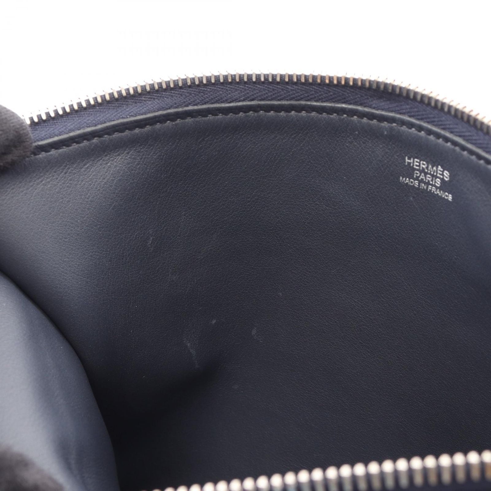 Hermes Shoulder Bag Ultra Plastic GM Blue New — view 9