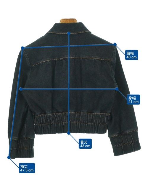 Fendi Denim Jacket Navy — view 6