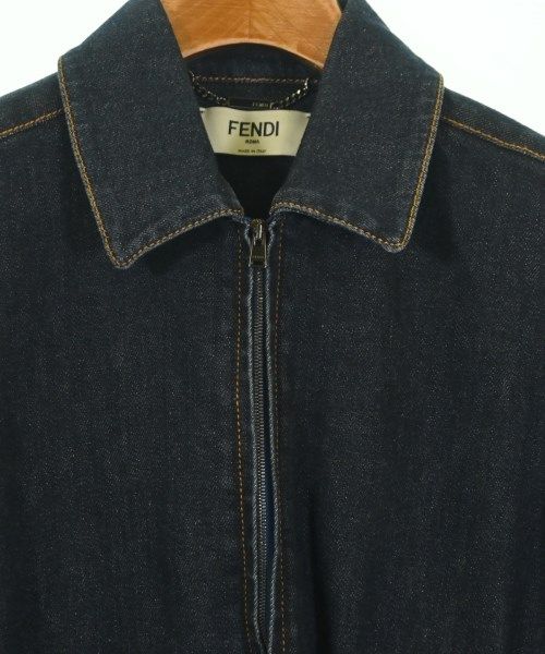 Fendi Denim Jacket Navy — view 4