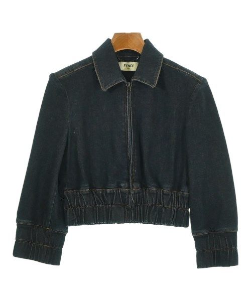 Fendi Denim Jacket Navy