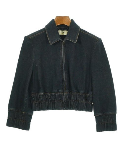 Fendi Denim Jacket Navy