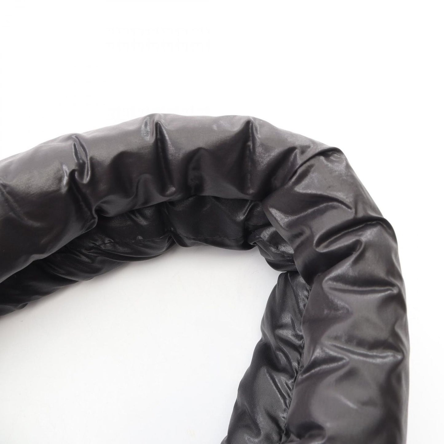 Chanel Coco Cocoon Black Nylon Leather Boston Bag — view 8