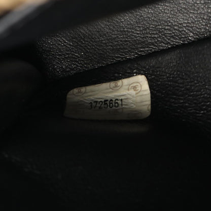 Chanel Backpack Quilted Black Fabric — view 5