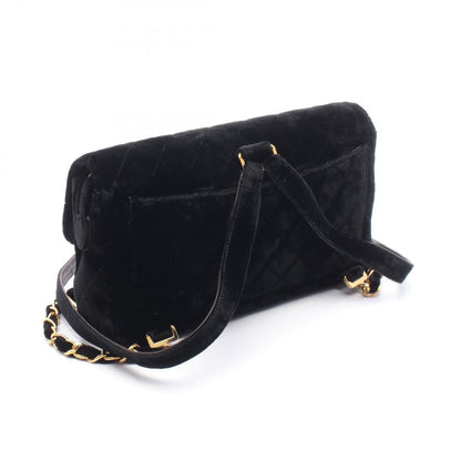 Chanel Backpack Quilted Black Fabric — view 2