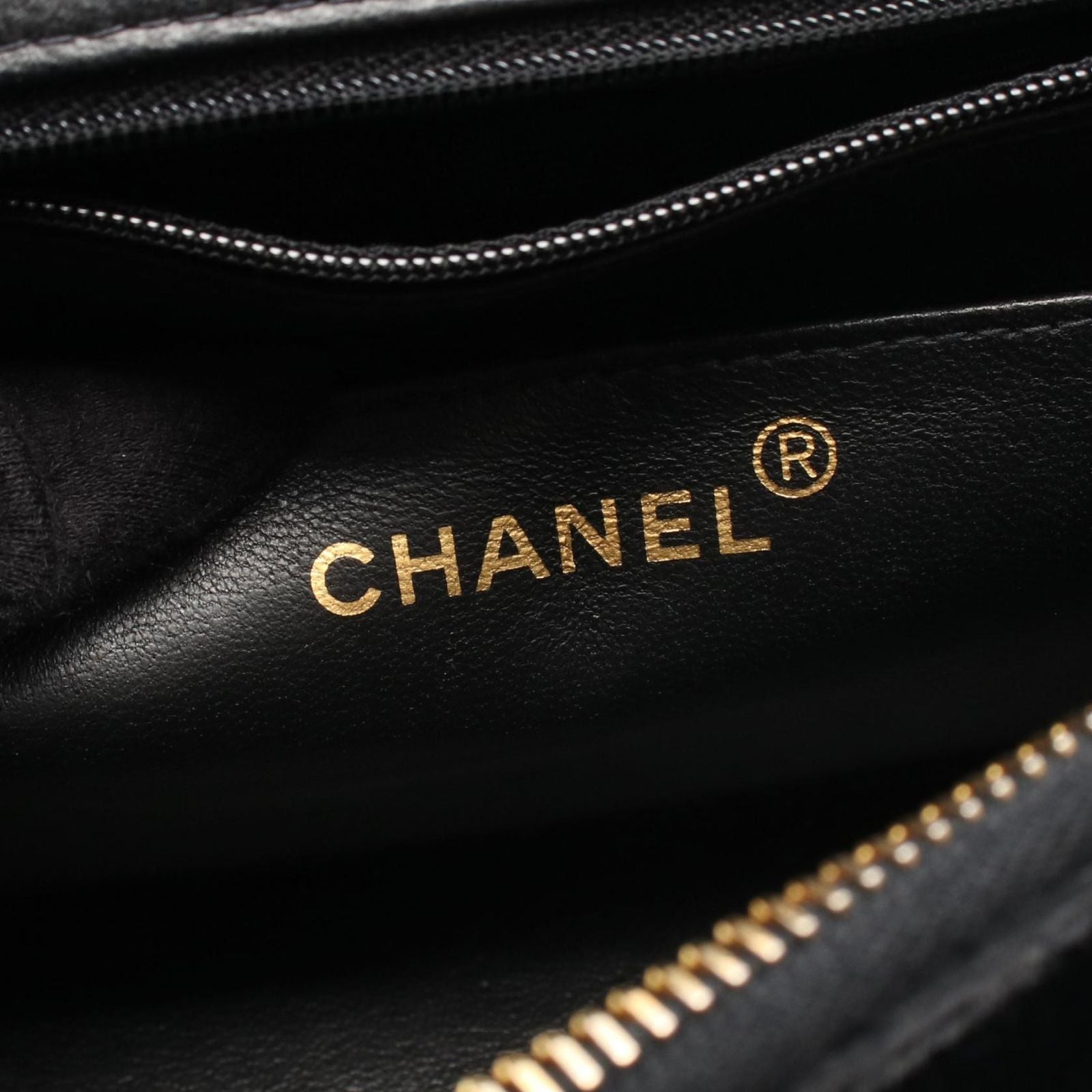 Chanel Backpack Quilted Black Fabric — view 4