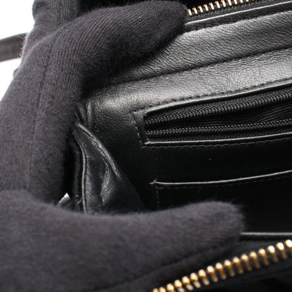 Chanel Backpack Quilted Black Fabric — view 7