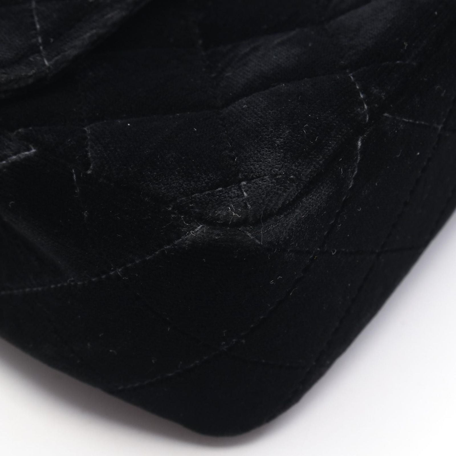 Chanel Backpack Quilted Black Fabric — view 8