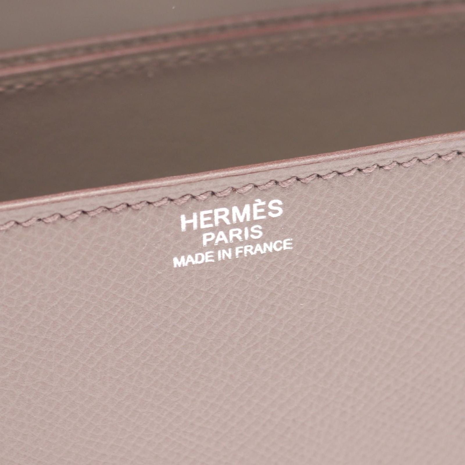 Hermes Shoulder Bag Mosaic Etain Leather — view 4