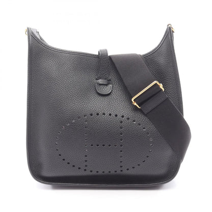 Hermes Shoulder Bag Evelyne 3 Trois PM Black