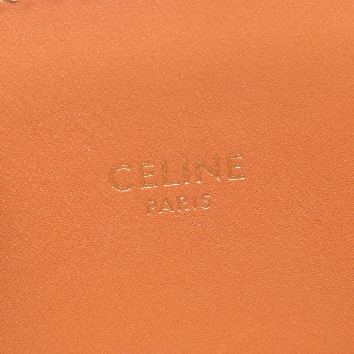 Celine Tote Small Vertical Cover 2-Way Natural Brown Canvas Leather — view 4