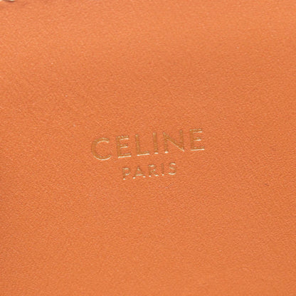 Celine Tote Small Vertical Cover 2-Way Natural Brown Canvas Leather — view 4