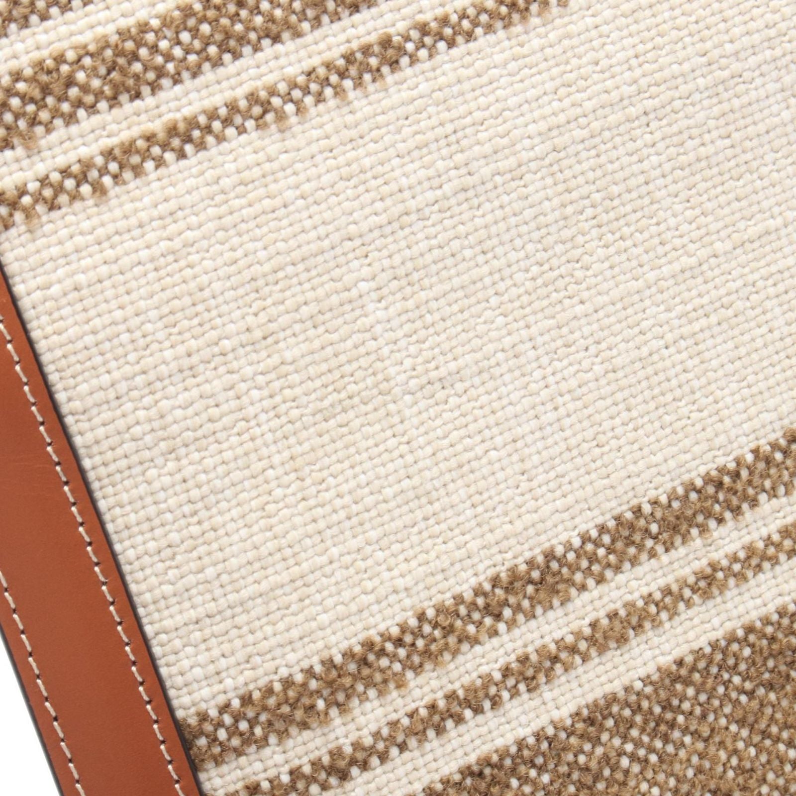Celine Tote Small Vertical Cover 2-Way Natural Brown Canvas Leather — view 6