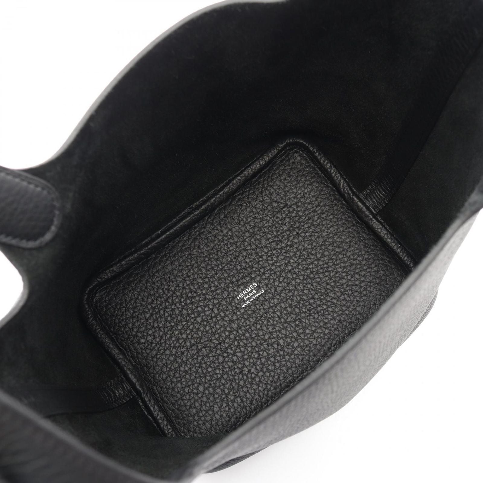 Hermes Handbag Picotin Lock PM Black Leather — view 3
