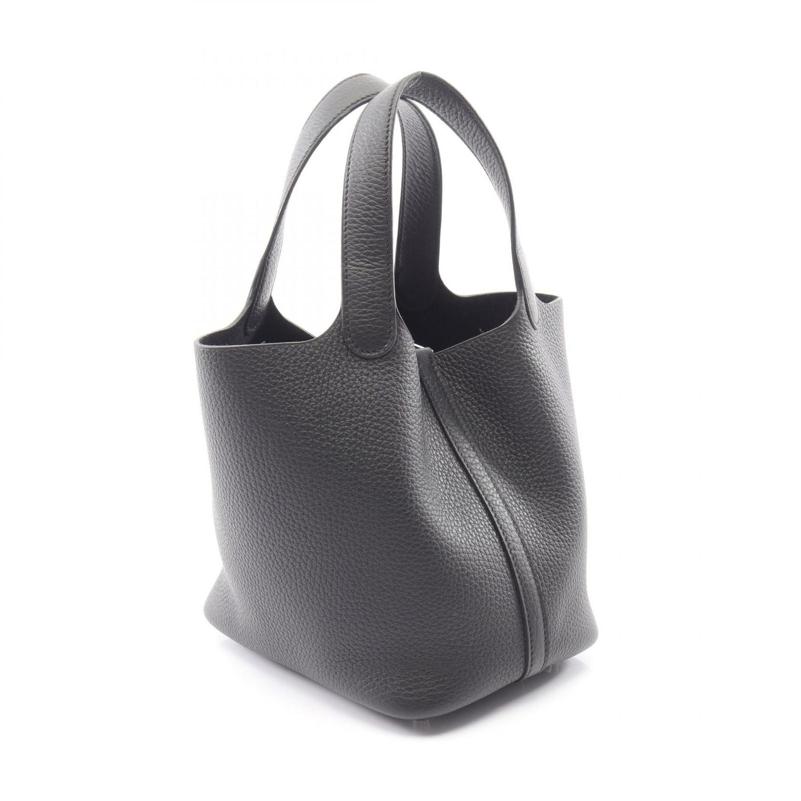 Hermes Handbag Picotin Lock PM Black Leather — view 2