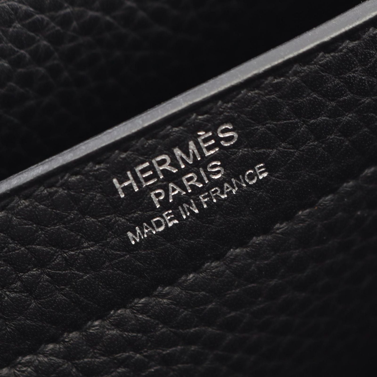 Hermes Business Bag Sac a Depeches 27 Black Leather — view 4