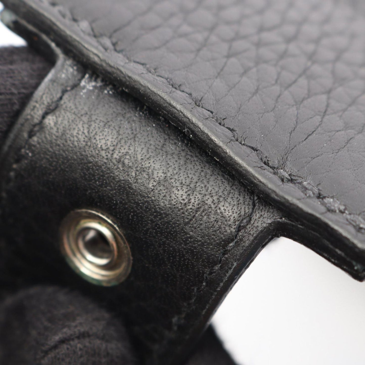 Hermes Business Bag Sac a Depeches 27 Black Leather — view 5