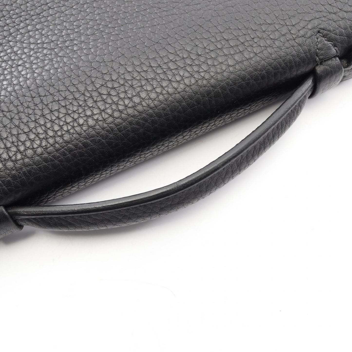 Hermes Business Bag Sac a Depeches 27 Black Leather — view 8