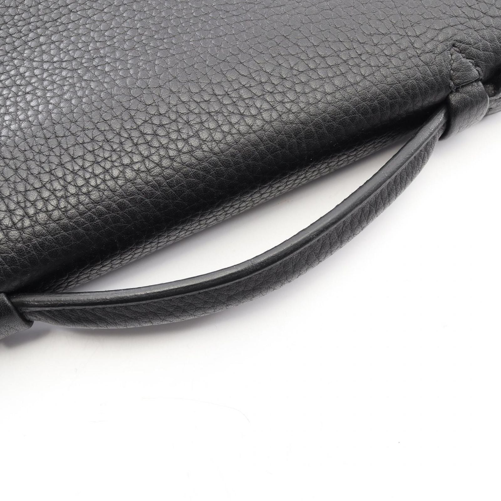 Hermes Business Bag Sac a Depeches 27 Black Leather — view 8