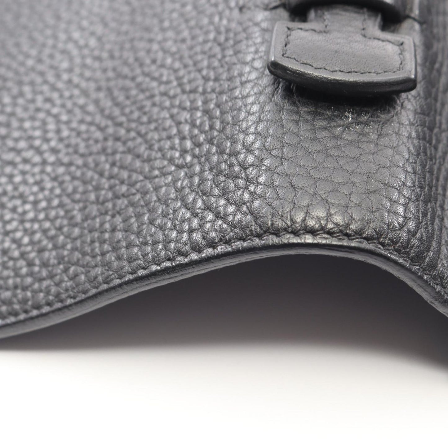 Hermes Business Bag Sac a Depeches 27 Black Leather — view 7