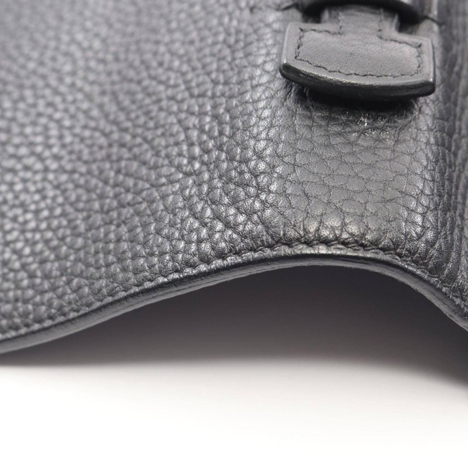 Hermes Business Bag Sac a Depeches 27 Black Leather — view 7