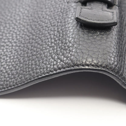 Hermes Business Bag Sac a Depeches 27 Black Leather — view 7